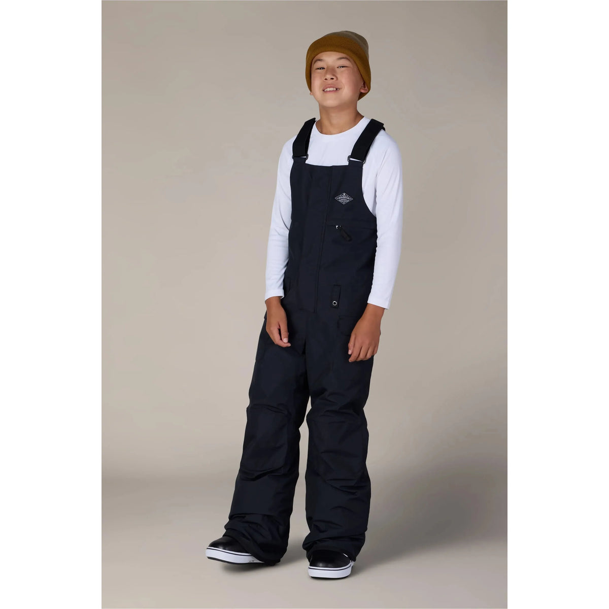 686 Boys' Frontier™ Insulated Bib-Black-Killington Sports