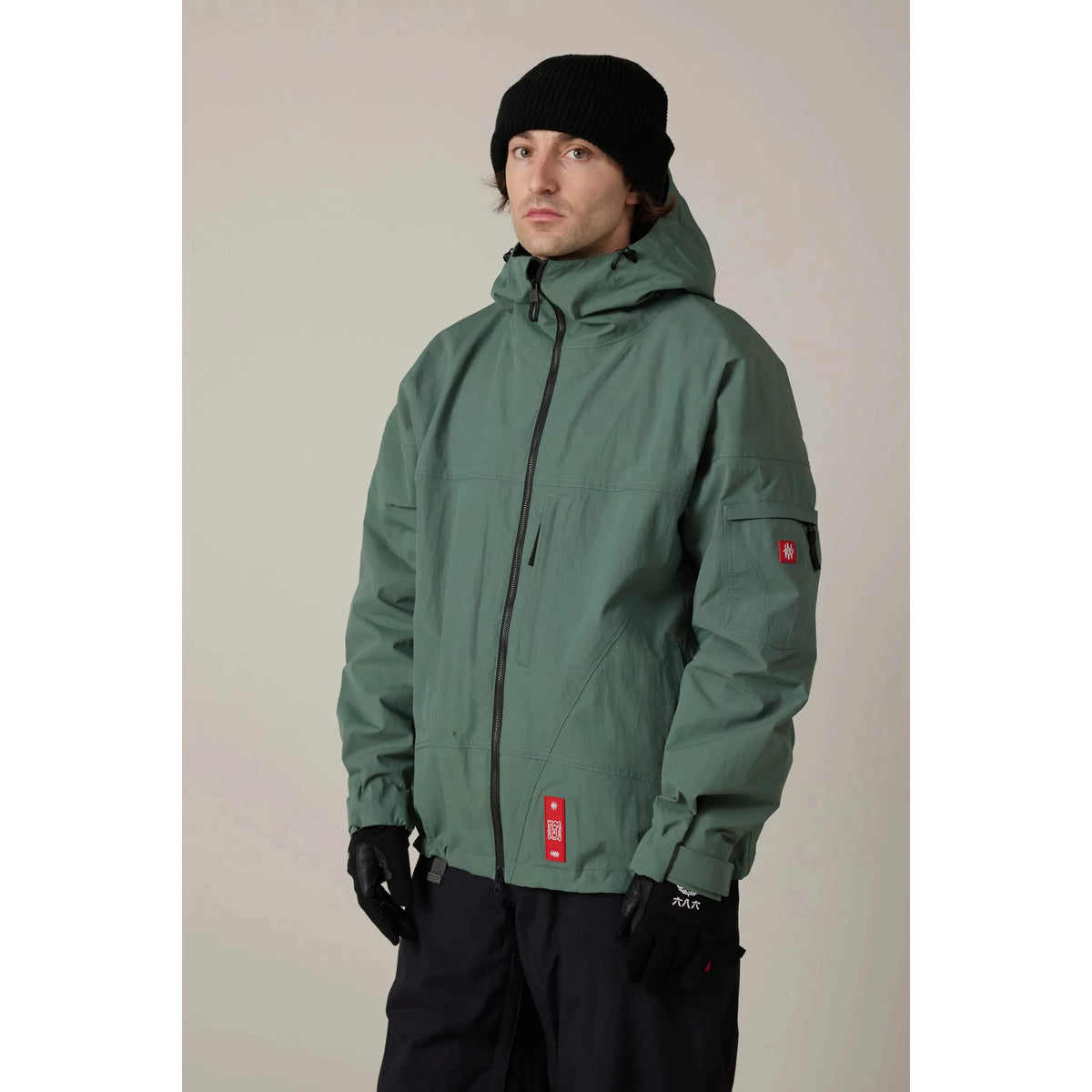 686 Men's 686 Dojo® Shell Jacket-Faded Green Crinkle-Killington Sports