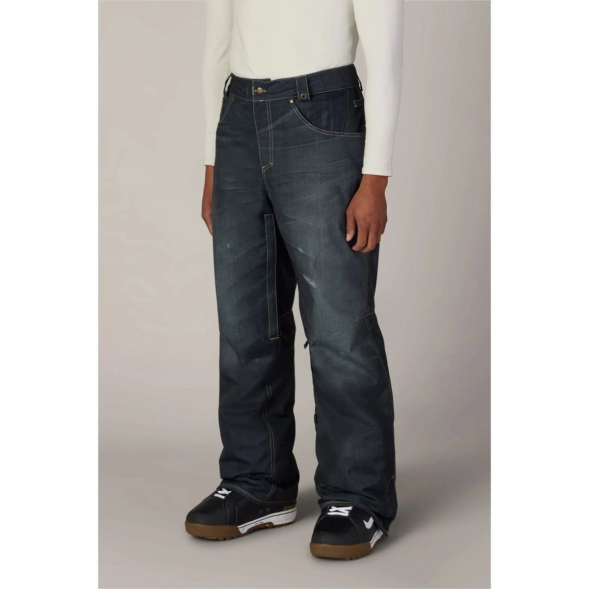 686 Men's Deconstructed™ Denim Insulated Pant-Black Denim-Killington Sports