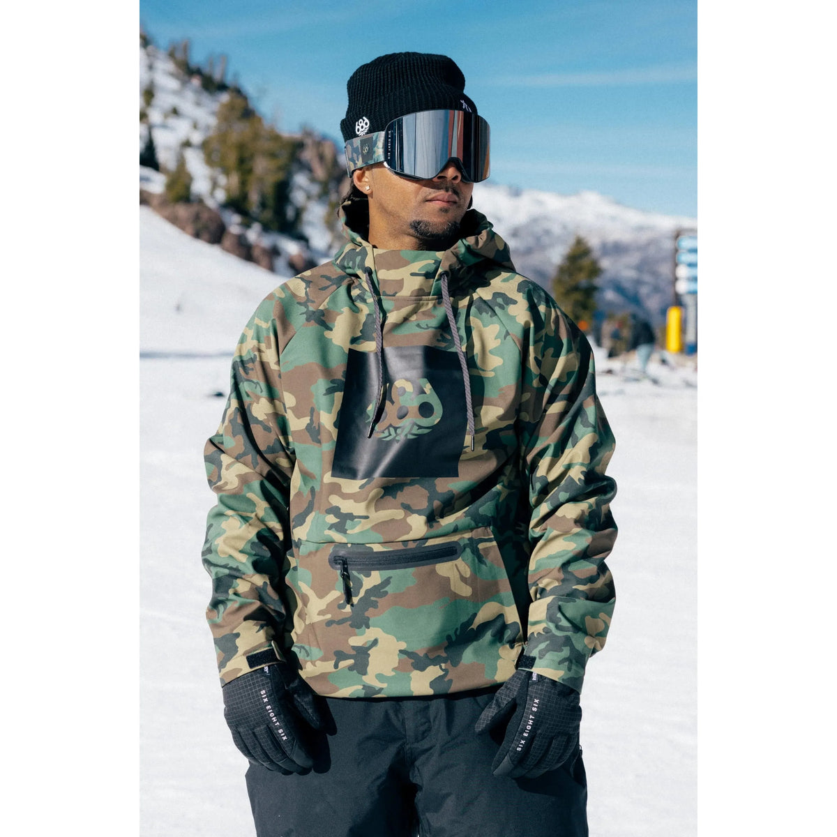686 Men's Waterproof Hoody-Camo-Killington Sports