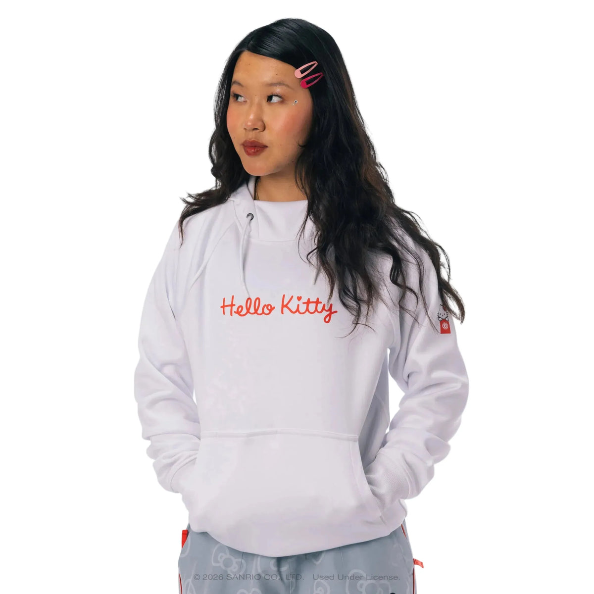 686 Women's x Hello Kitty Bonded Fleece Pullover Hoody-Killington Sports