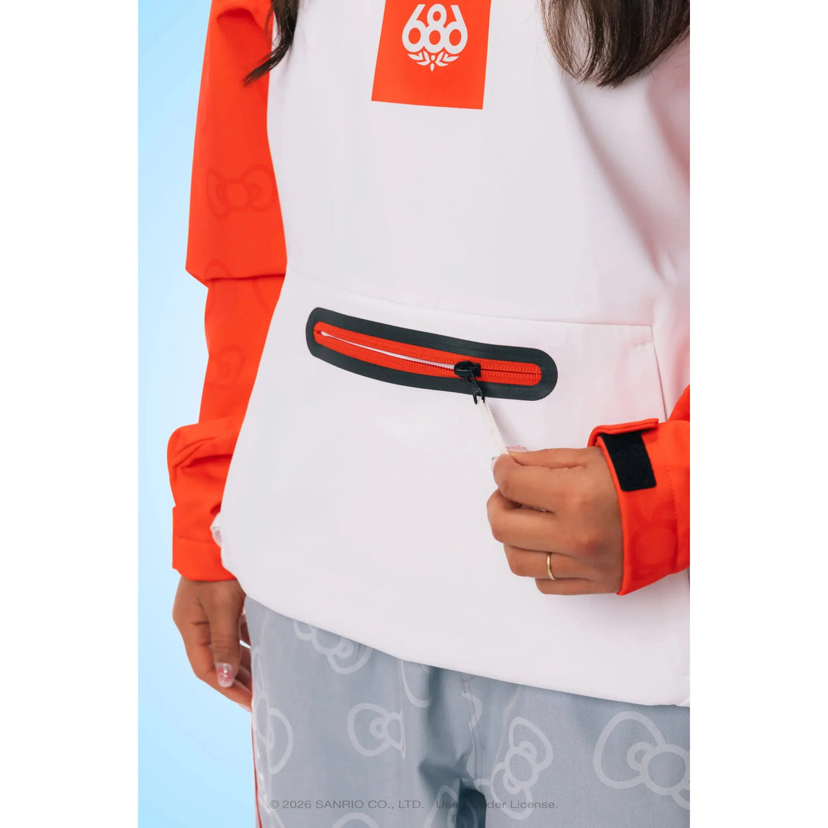 686 Women's x Hello Kitty Waterproof Hoody-Killington Sports