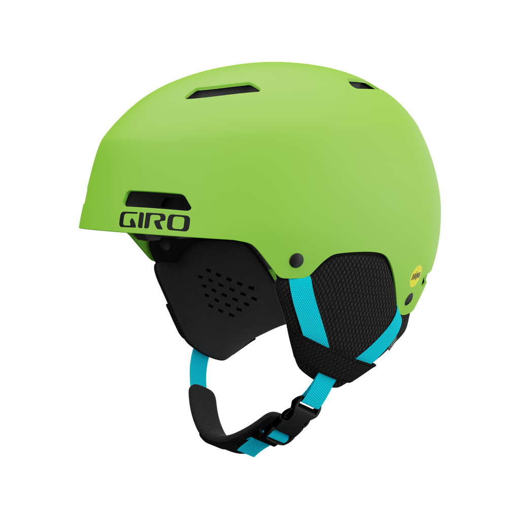 Giro Jr Crue MIPS Helmet 2022-Matte Bright Green-Killington Sports