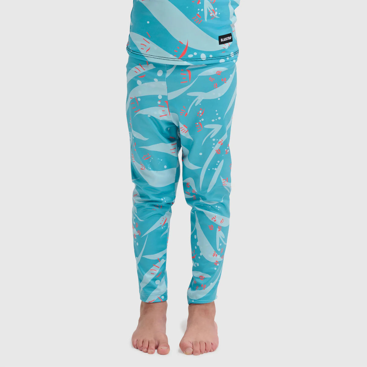 BlackStrap Kids' Little Pine Base Layer Pant-Origami Glacier-Killington Sports