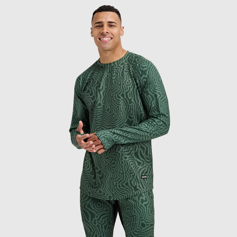 BlackStrap Men's Summit Base Layer Crewneck-Killington Sports