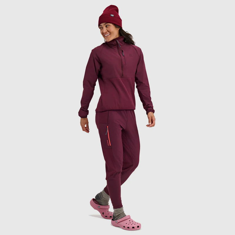 BlackStrap Women's Tribrid Grid Fleece Pullover Jacket 1/2 Zip-Killington Sports