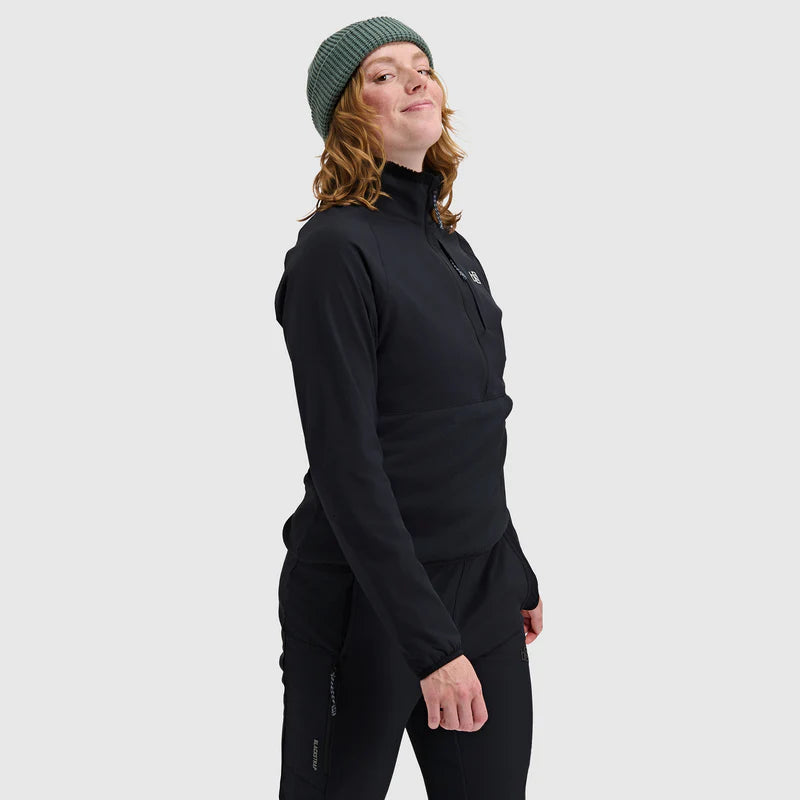 BlackStrap Women's Tribrid Grid Fleece Pullover Jacket 1/2 Zip-Killington Sports