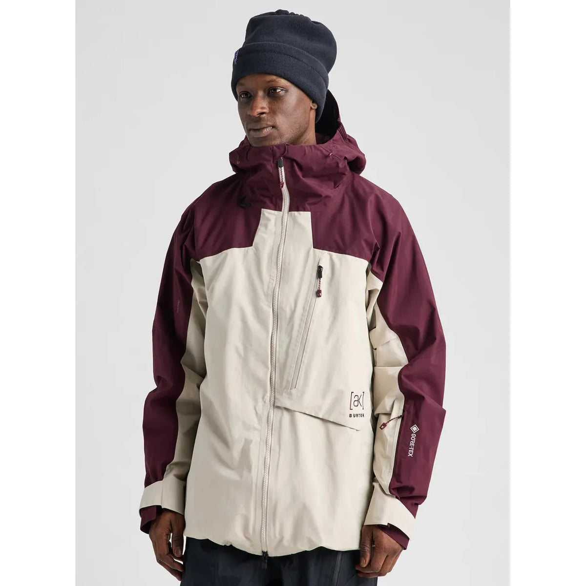 Burton Men's Cyclic GORE-TEX 2L Jacket-Rum Raisin/Chinchilla Gray-Killington Sports