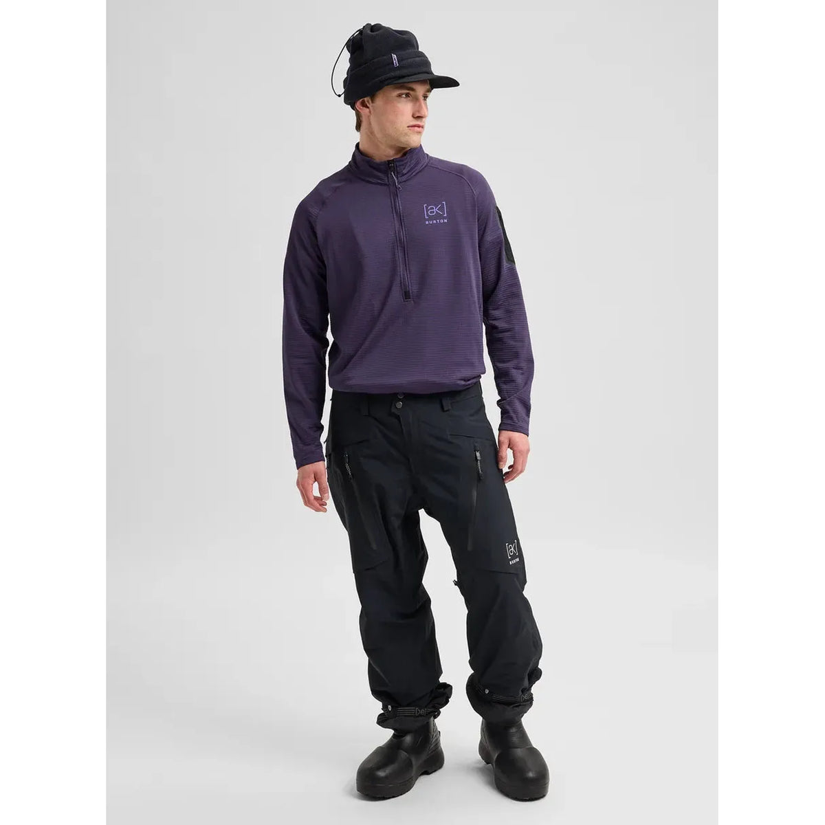 Burton Men's Helium Grid Fleece Half Zip-Killington Sports
