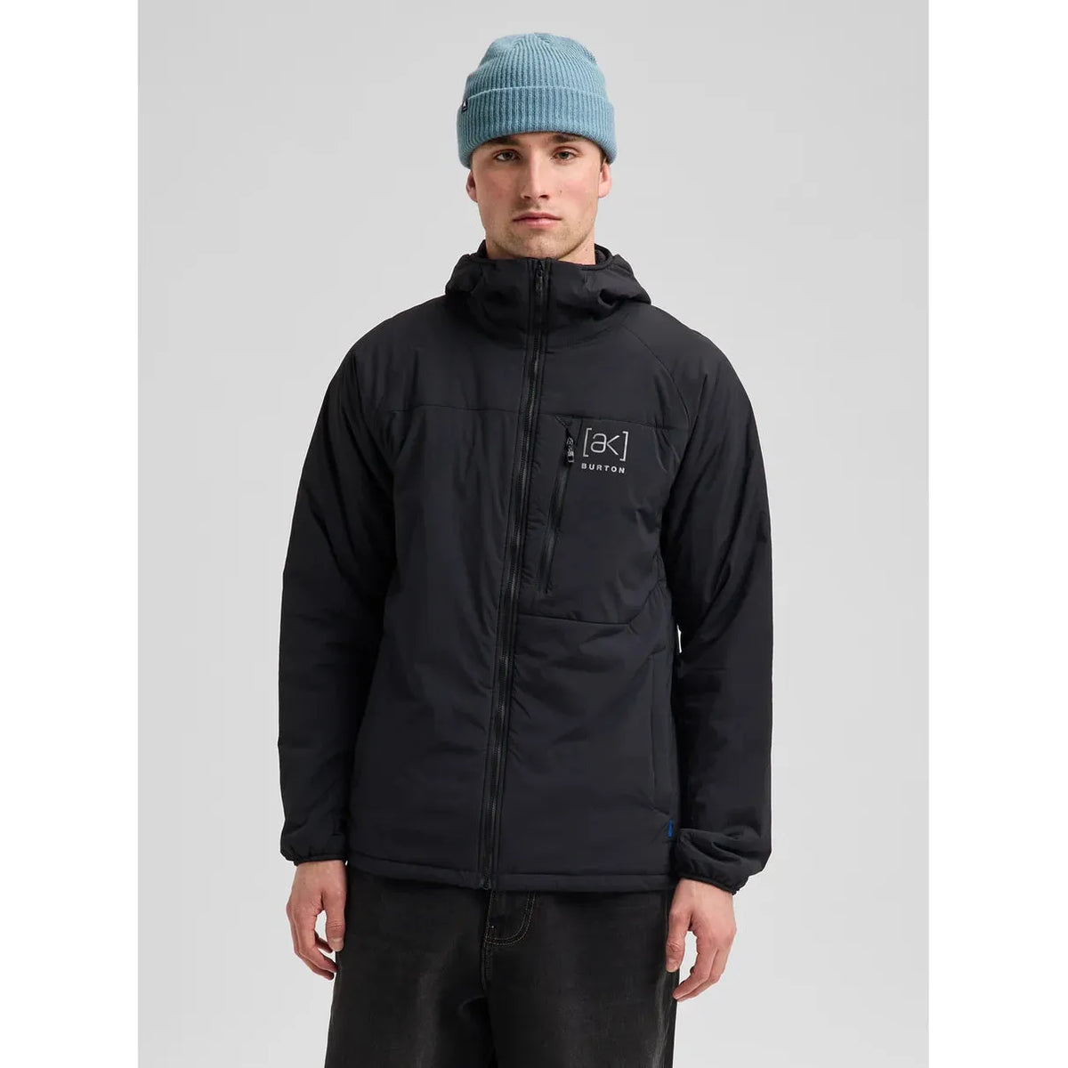 Burton Men's Helium Hooded Stretch Insulated Jacket-True Black-Killington Sports