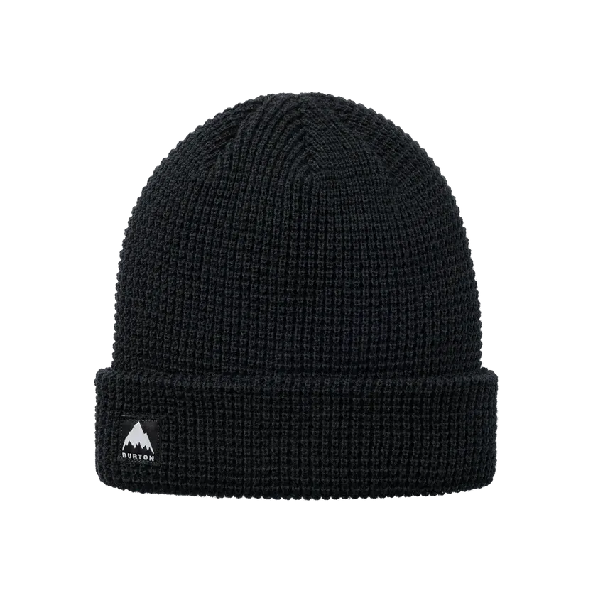 Burton Recycled Waffle Beanie-True Black-Killington Sports