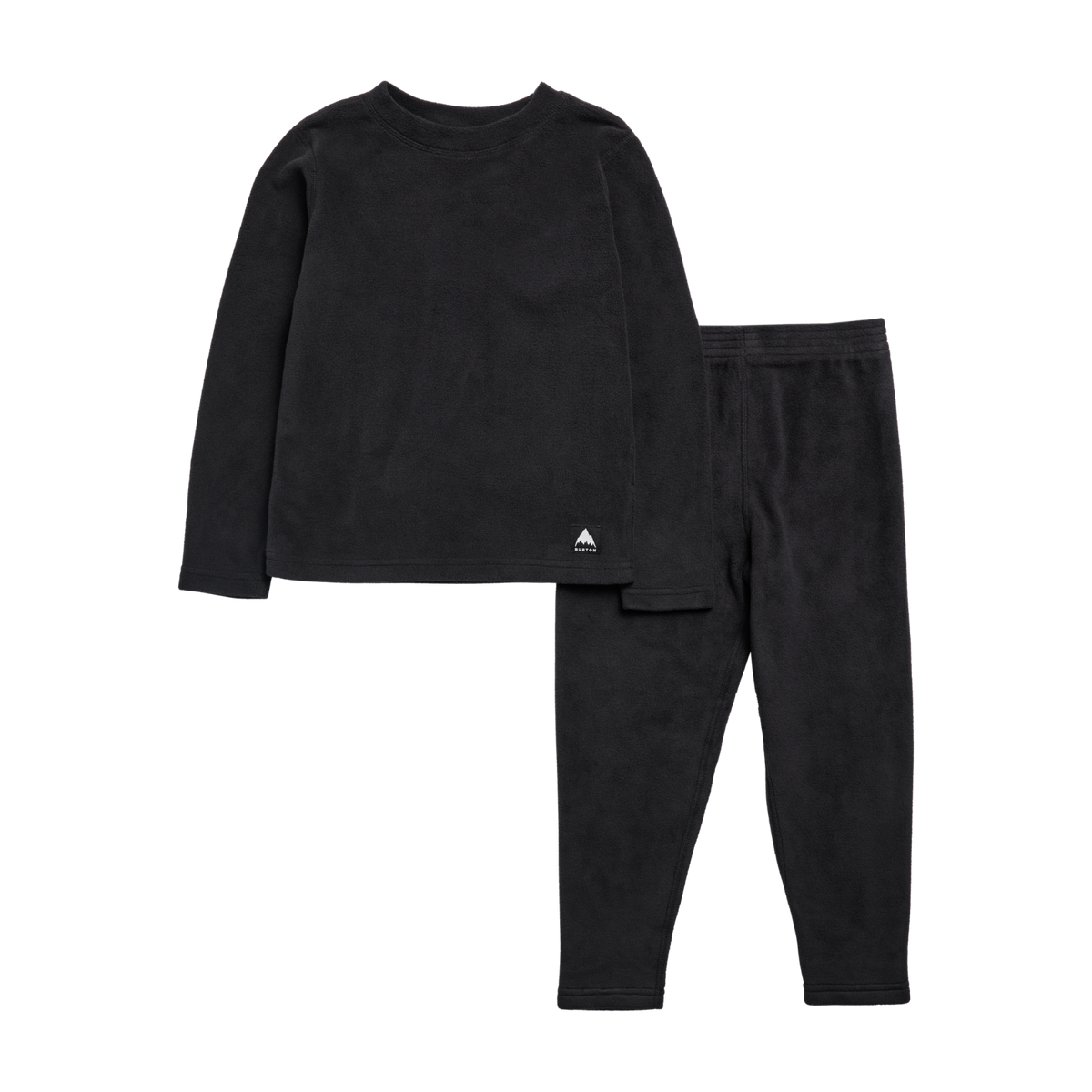 Burton Toddlers' Fleece Base Layer Set-True Black-Killington Sports