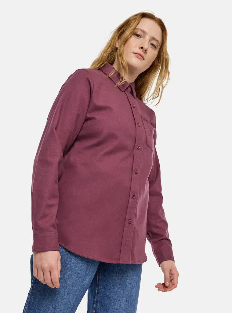 Burton Women's Favorite Long Sleeve Flannel-Almandine-Killington Sports