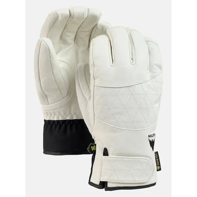 Burton Women's Gondy GORE-TEX Leather Gloves-Stout White-Killington Sports