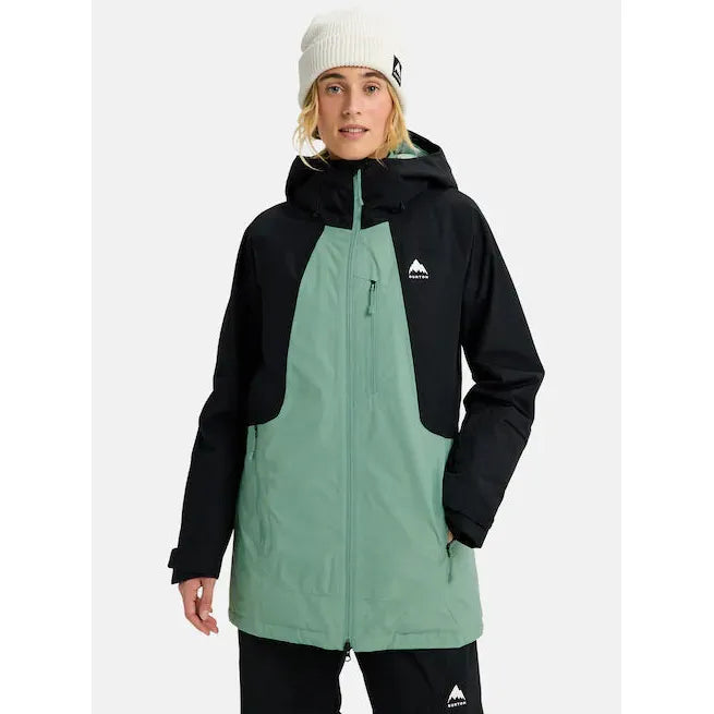 Burton Women's Reserve 2L Insulated Jacket-True Black/Soft Sage-Killington Sports