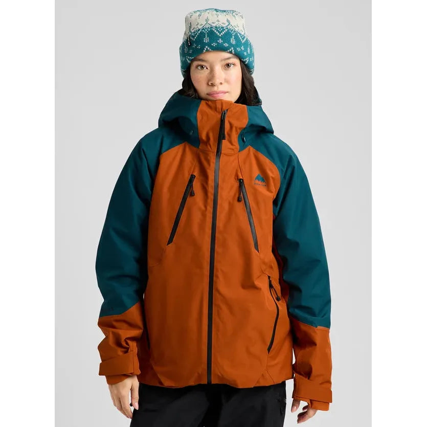 Burton Women's Reserve GORE-TEX 2L Insulated Jacket-Atlantic Teal/Spiced Chai-Killington Sports