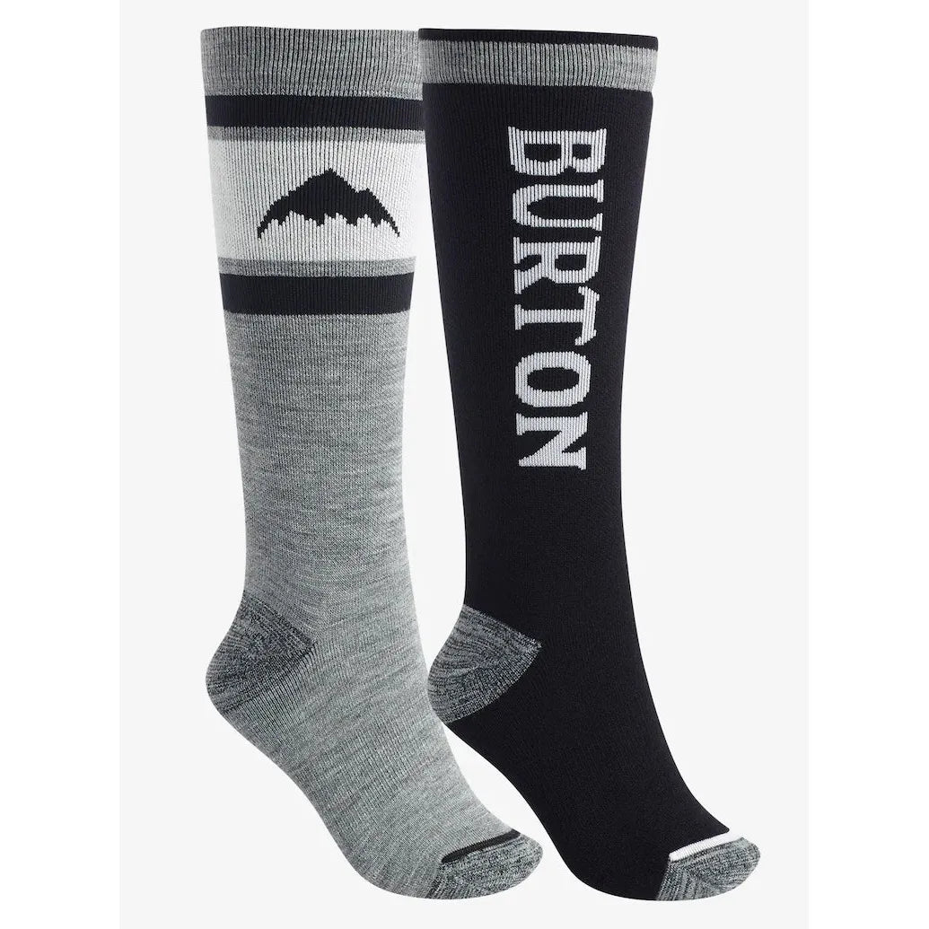 Burton Women's Weekend Midweight Socks (2 Pack)-True Black-Killington Sports