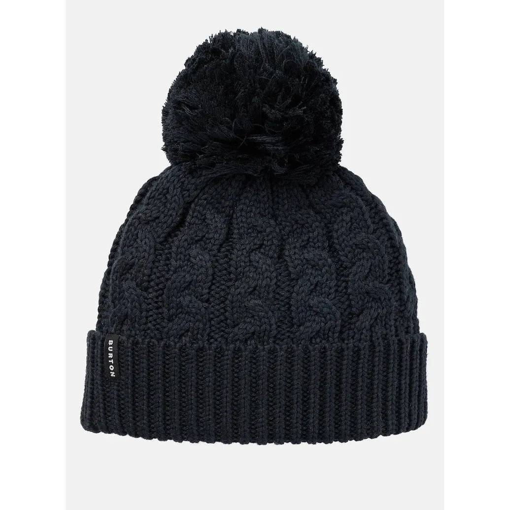 Burton Women's Zippy Fleece-Lined Beanie-True Black-Killington Sports