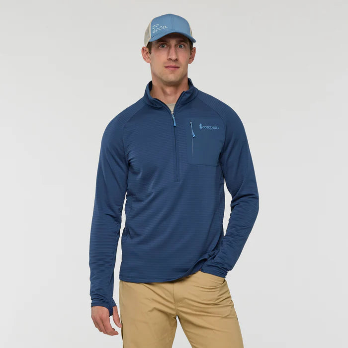 Cotopaxi Men's Otero Fleece Half-Zip Pullover-Deep Sea-Killington Sports