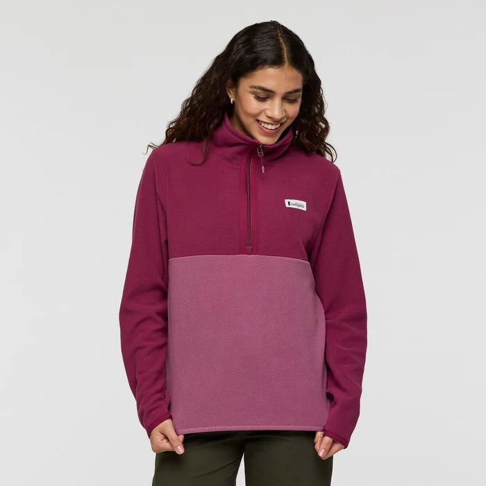 Cotopaxi Women's Amado Fleece Pullover-Jam and Fig-Killington Sports