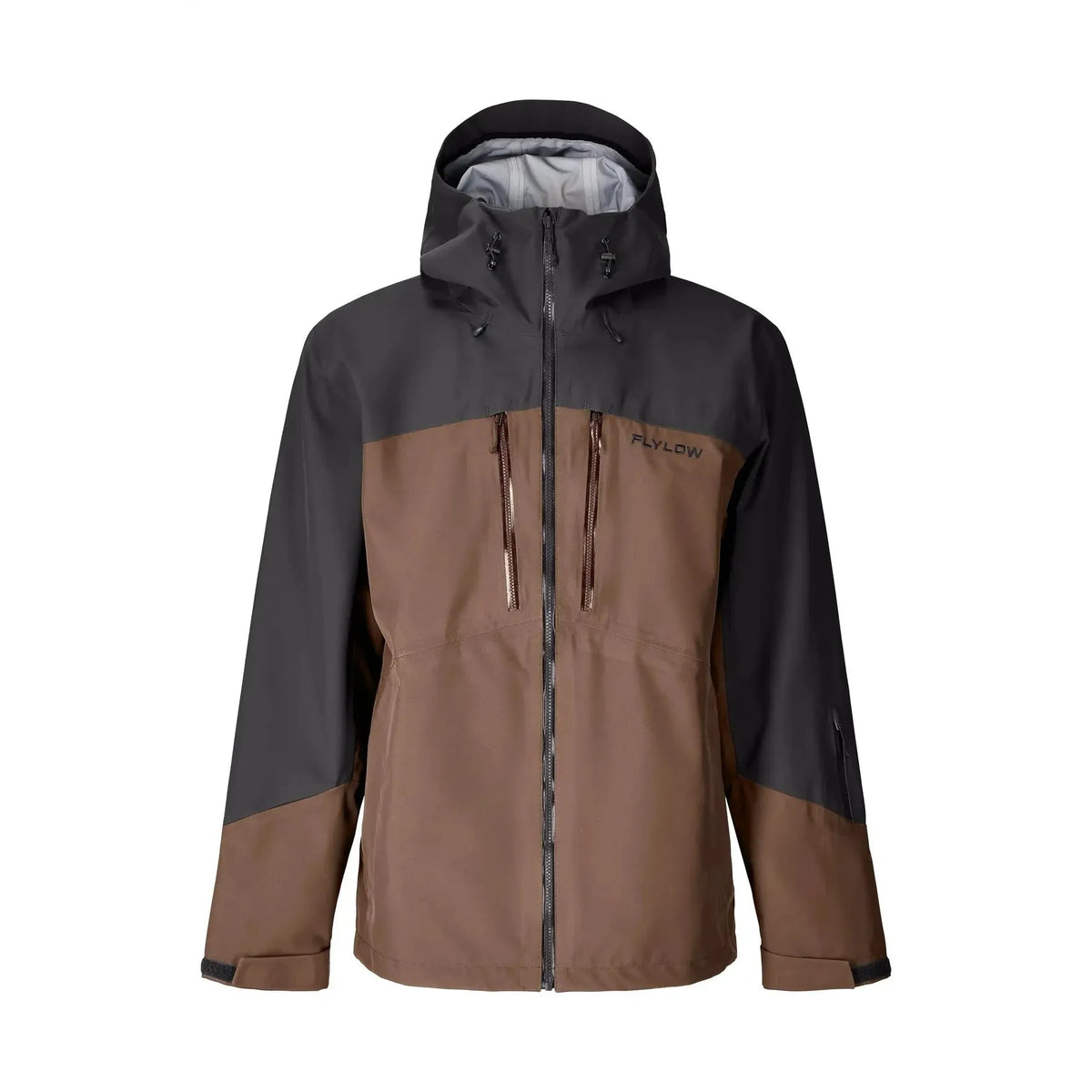 FlyLow Men's Quantum Pro Jacket-Black/Brew-Killington Sports