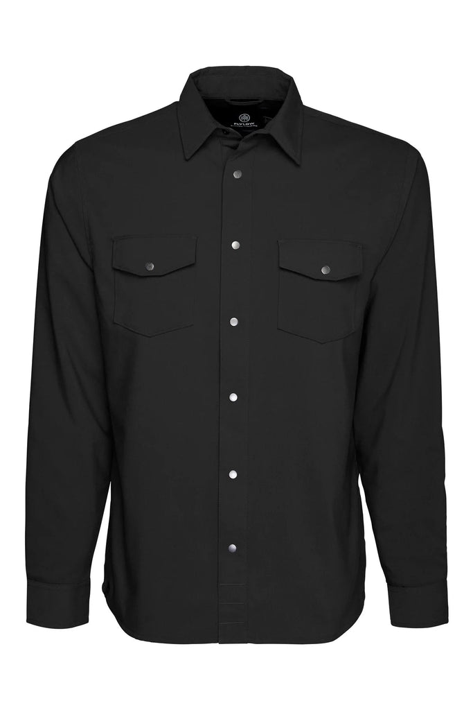 Flylow Men's Brose Work Shirt-Black-Killington Sports