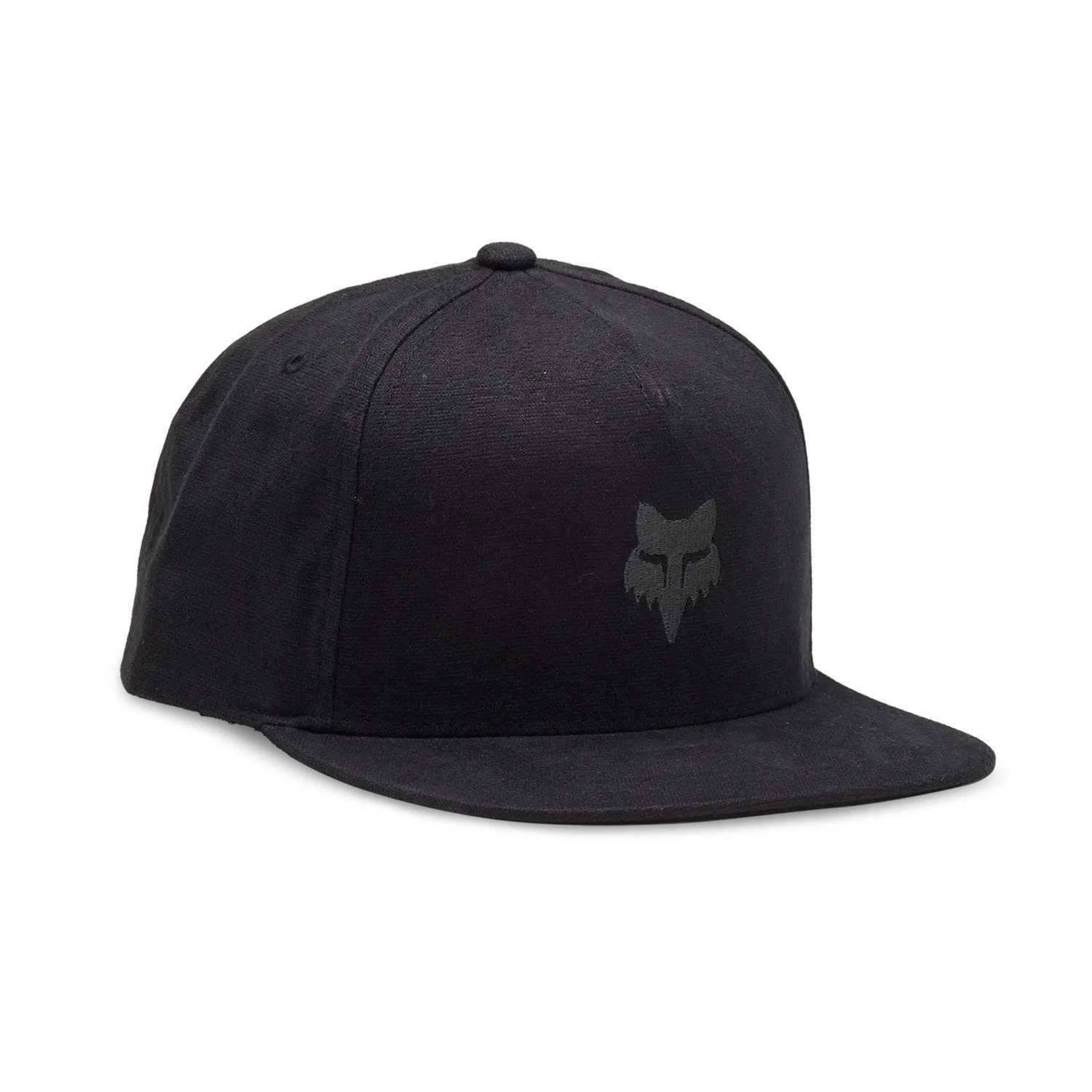 Fox Head Snapback Hat-Black/Charcoal Grey-Killington Sports