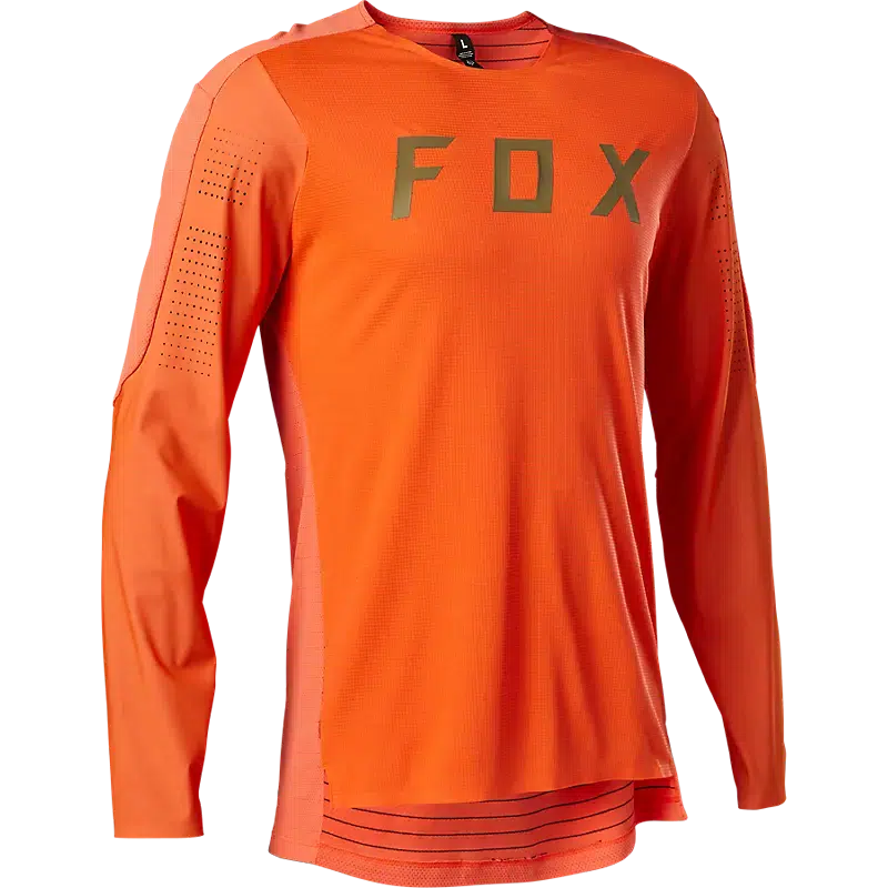 Fox Men's Flexair Pro Long Sleeve Jersey-Flo Orange-Killington Sports