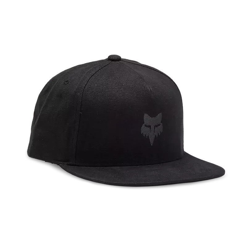 Fox Racing Fox Head Snapback Hat-Black/Charcoal-Killington Sports