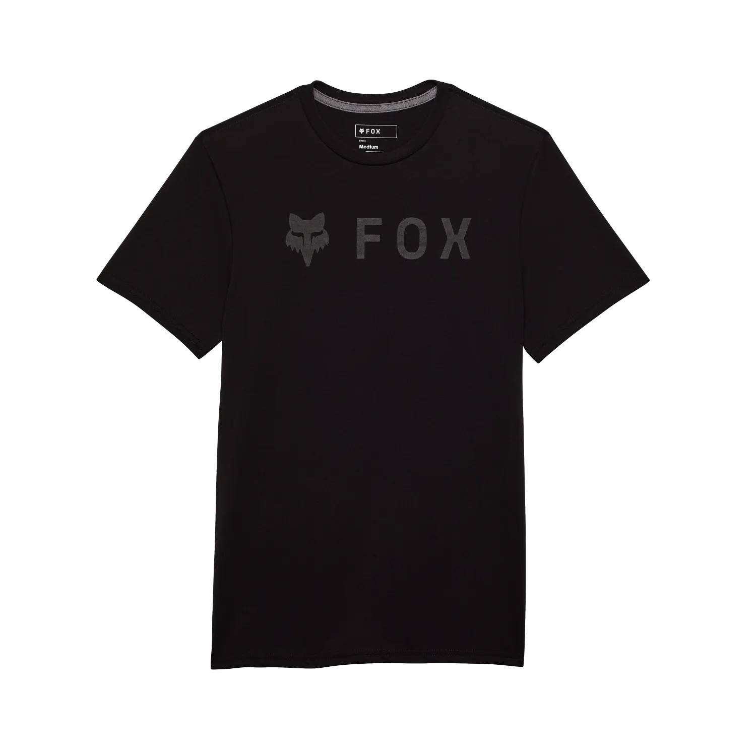 Fox Racing Men's Absolute Tech Tee-Black/Black-Killington Sports