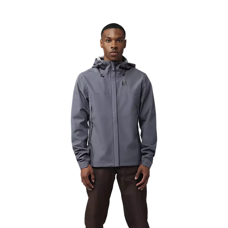 Fox Racing Men's Ranger 2.5-Layer Water Jacket-Graphite Grey-Killington Sports