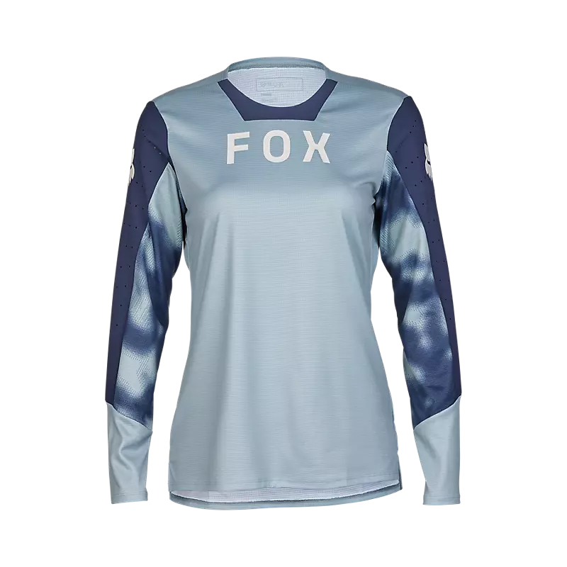 Fox Racing Women's Defend Taunt Longsleeve Jersey-Gunmetal Grey-Killington Sports
