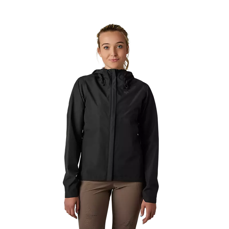 Fox Racing Women's Ranger 2.5-Layer Water Jacket-Black-Killington Sports