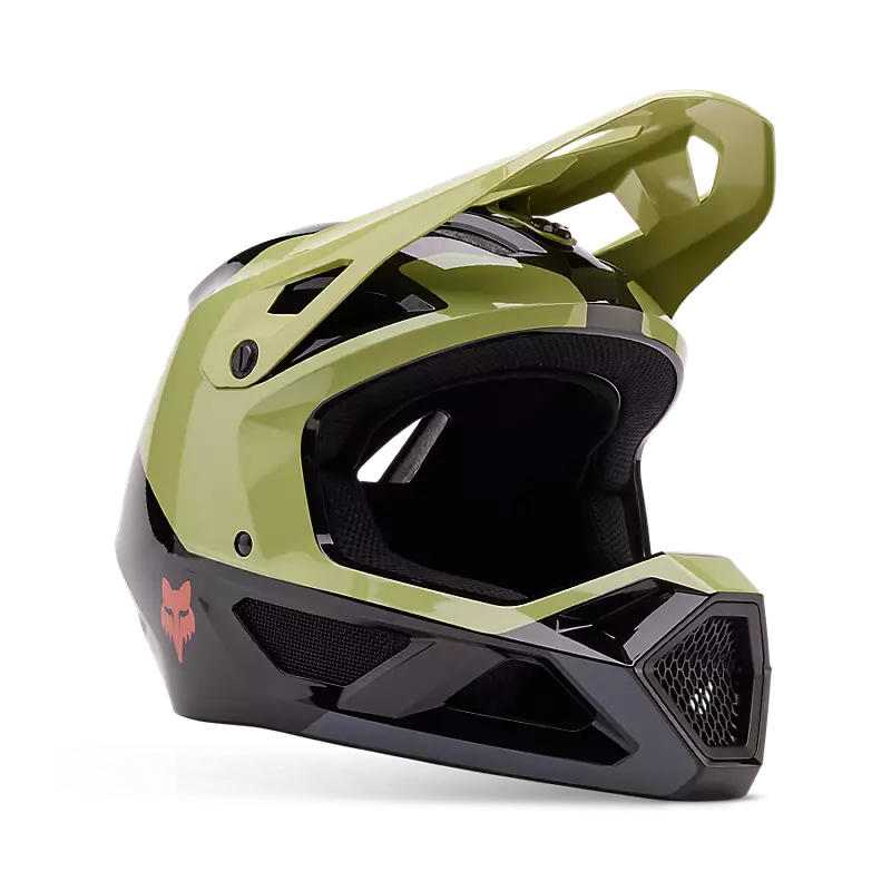 Fox Racing Youth Rampage Barge Helmet-Pale Green-Killington Sports