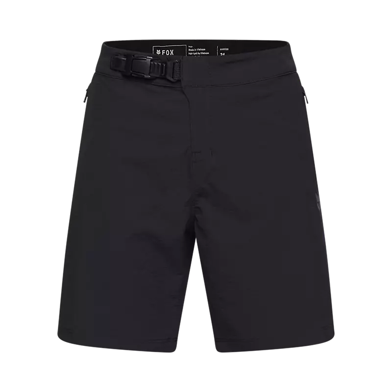 Fox Racing Youth Ranger Lined Shorts-Black-Killington Sports