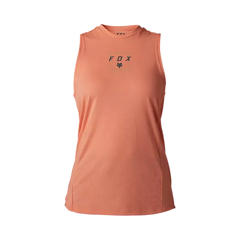 Fox Women's Ranger DriRelease Tank-Salmon Pink-Killington Sports