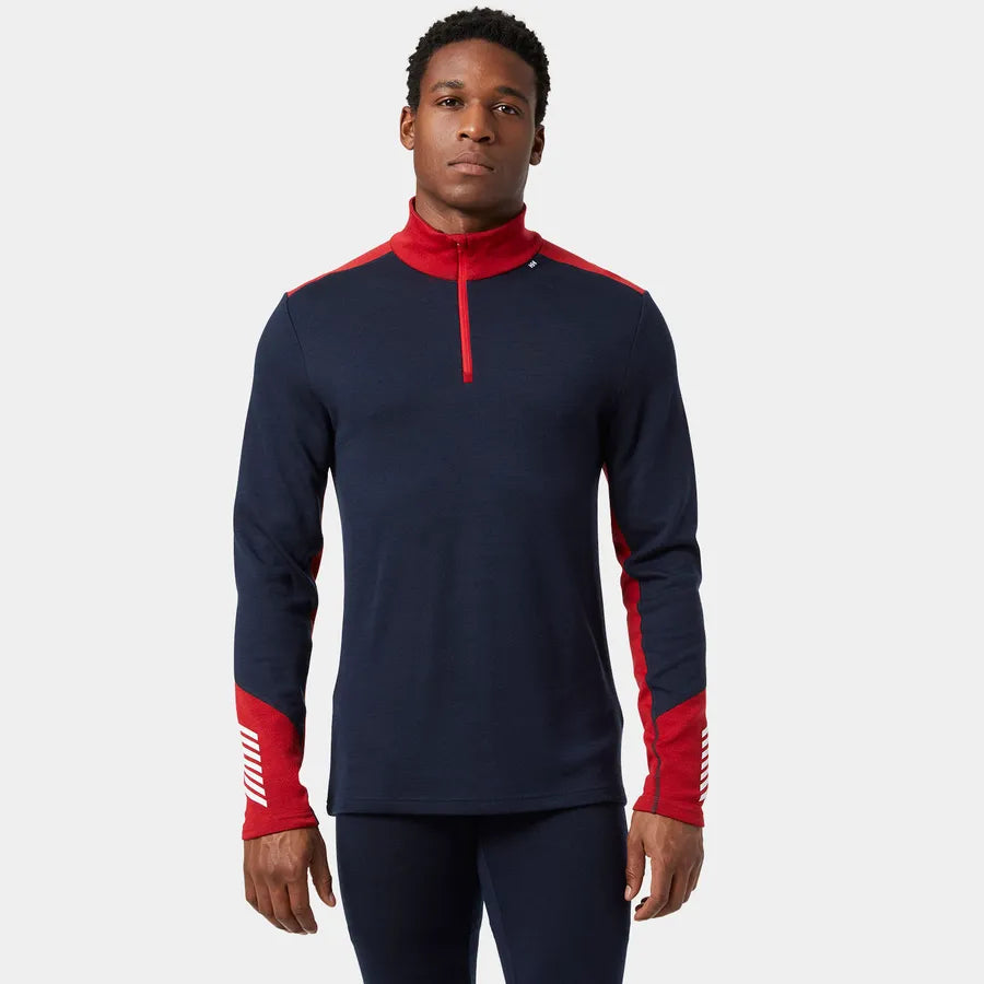 Helly Hansen Men's LIFA® Merino Midweight Half-Zip Base Layer-Killington Sports
