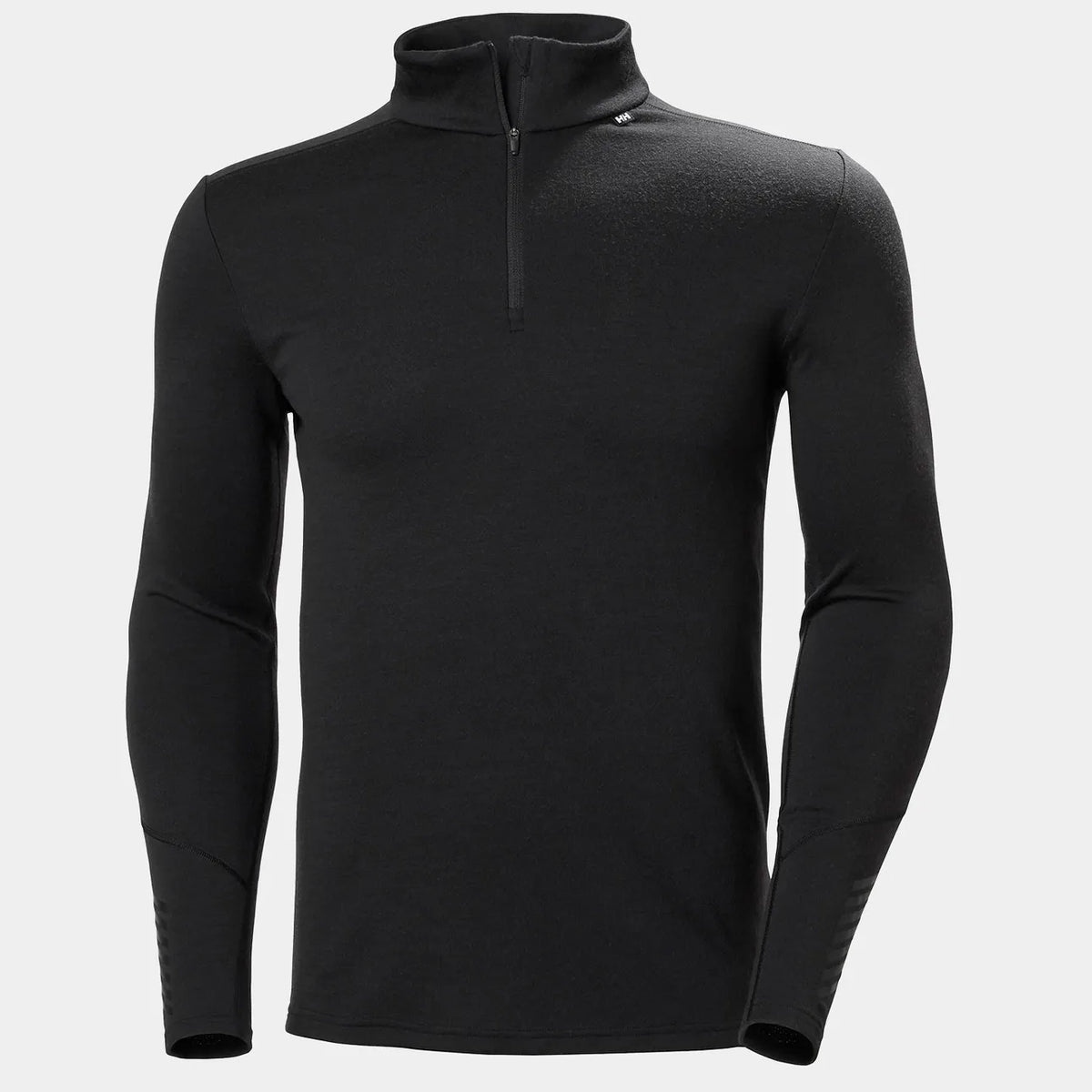 Helly Hansen Men's LIFA® Merino Midweight Half-Zip Base Layer-Black-Killington Sports
