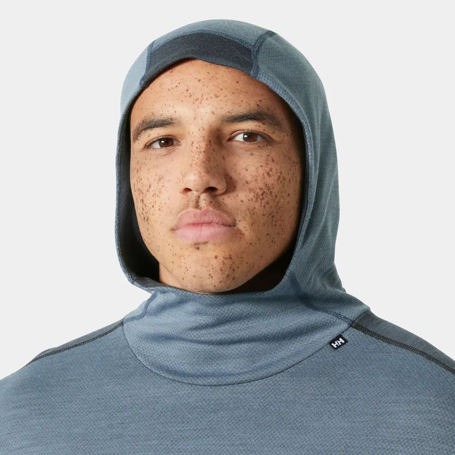 Helly Hansen Men's LIFA® Merino Midweight 2-In-1 Base Layer Hoodie-Killington Sports
