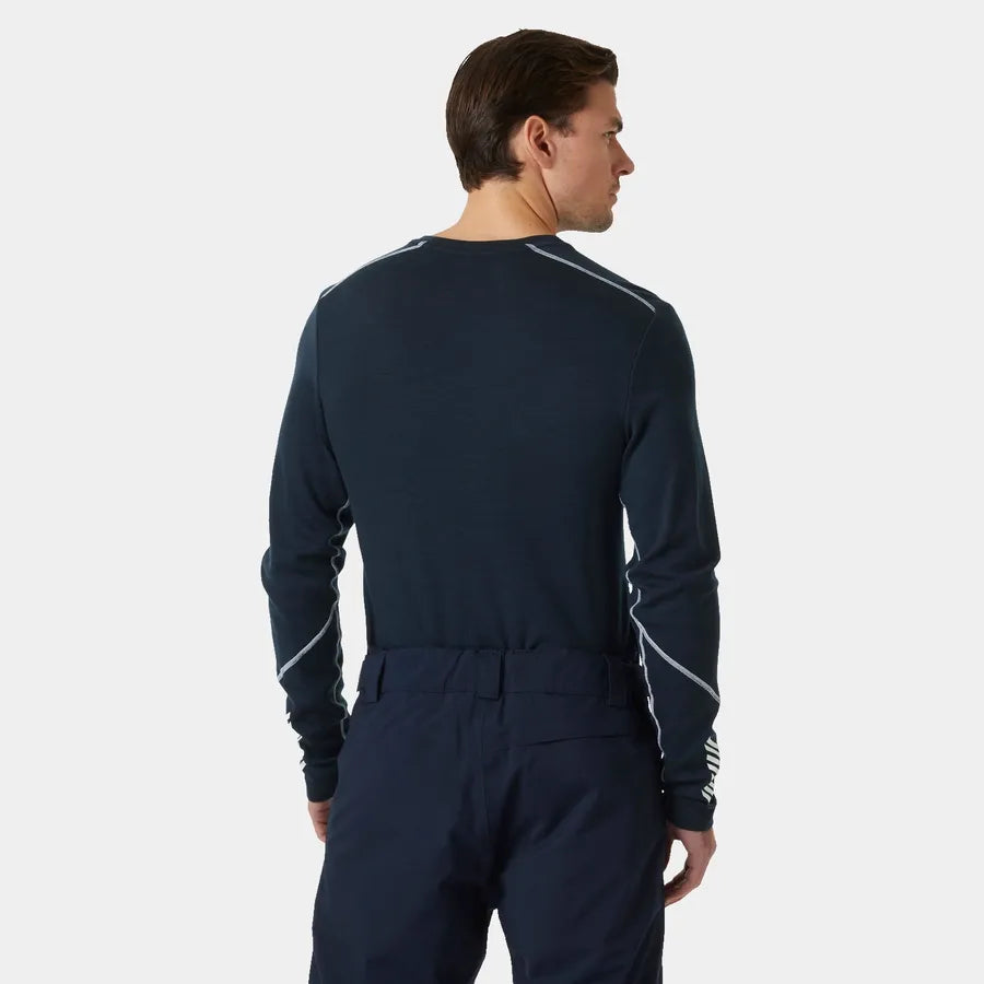 Helly Hansen Men's LIFA® Merino Midweight Crew Base Layer-Killington Sports