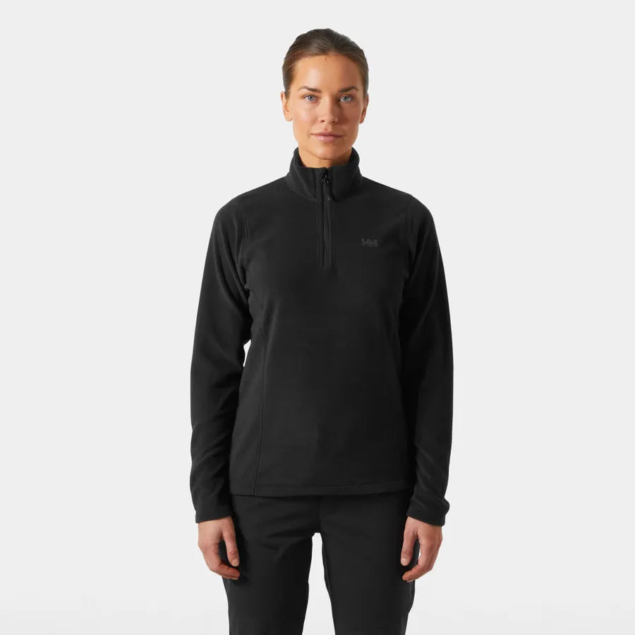 Helly Hansen Women's Daybreaker 1/2 Zip Fleece-Black-Killington Sports