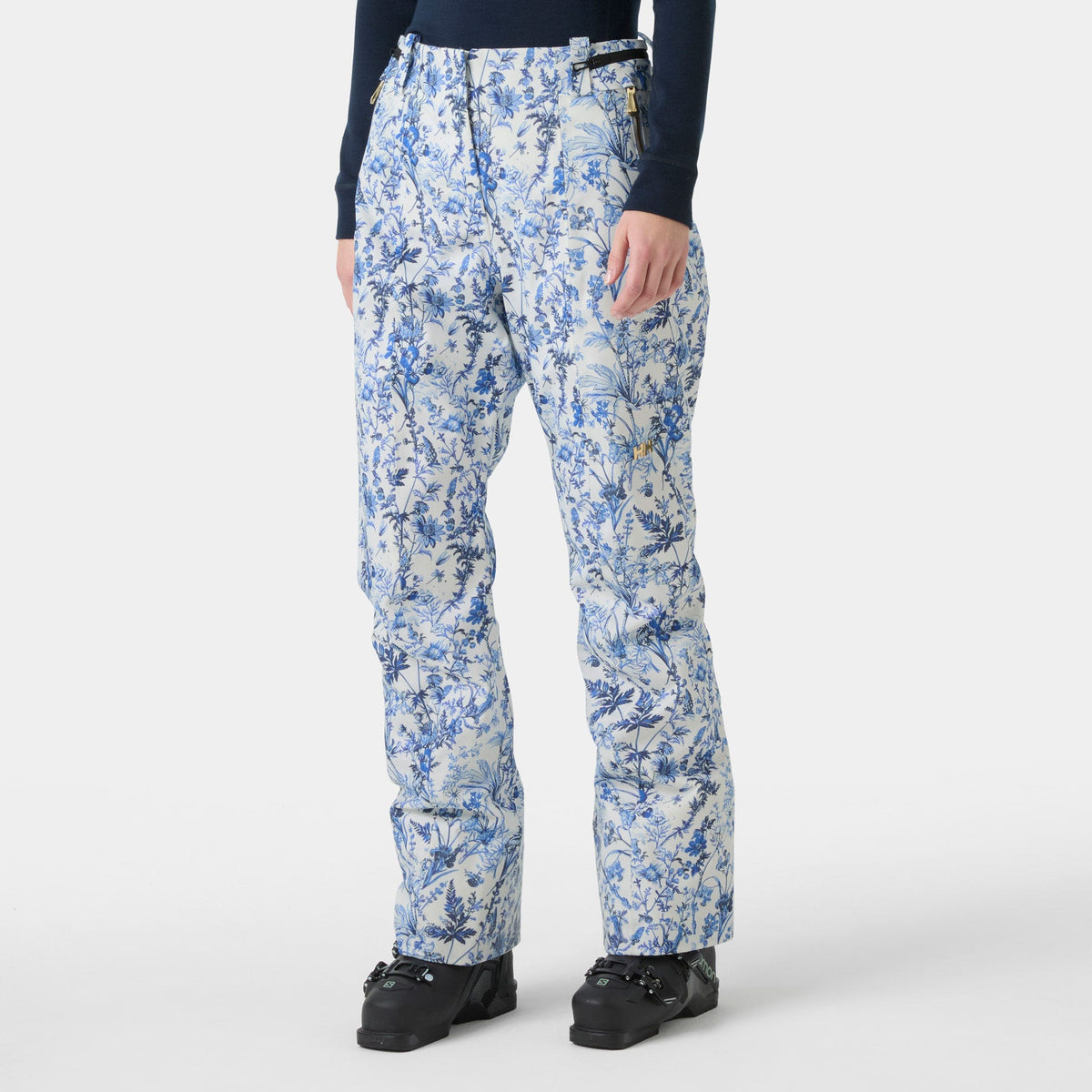 Helly Hansen Women's St. Moritz 2.0 Insulated Pants-Bright Blue Flora AOP-Killington Sports