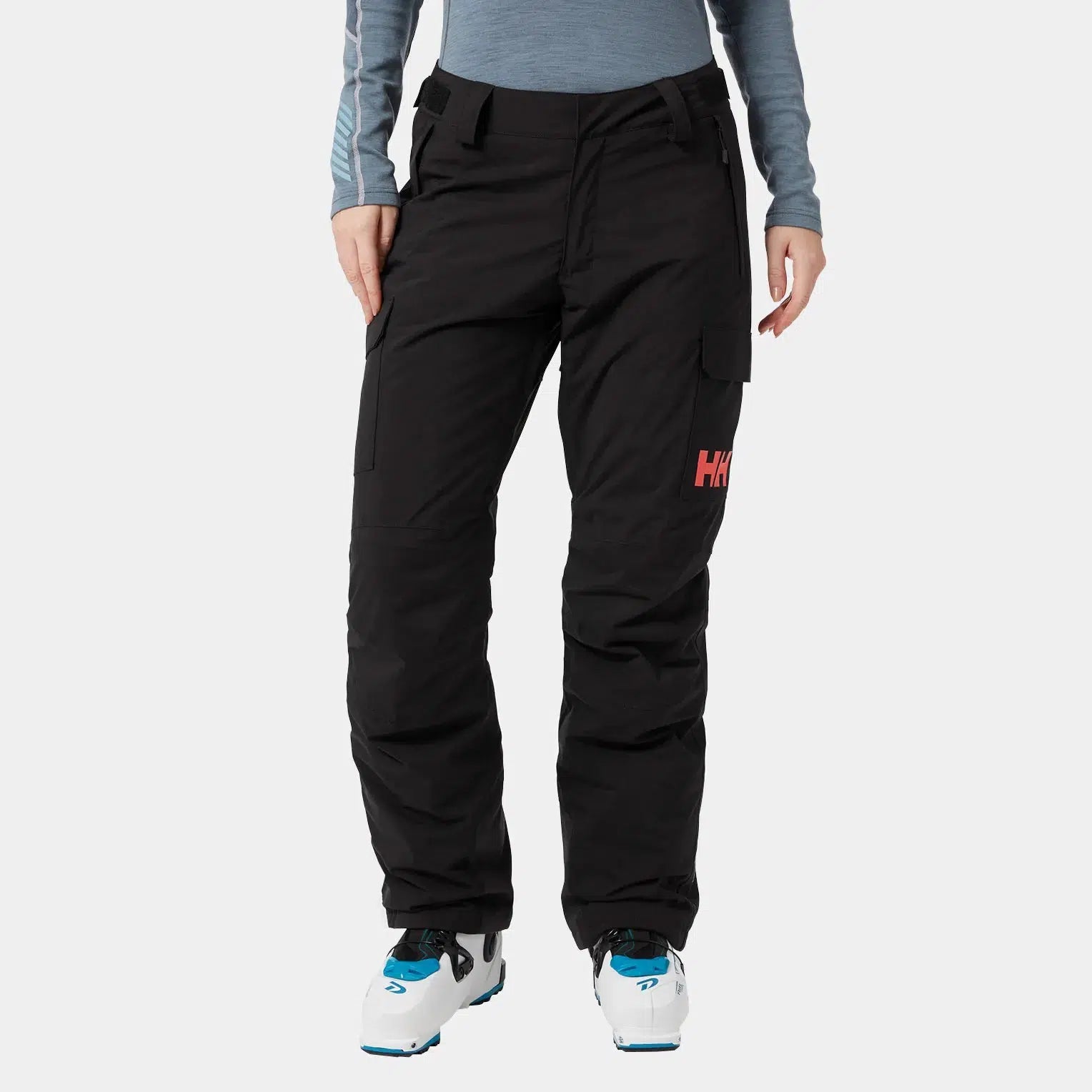 Helly Hansen Women's Switch Cargo Insulated Pant-Black-Killington Sports