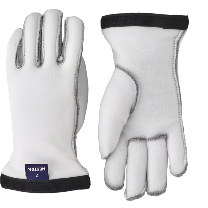 Hestra Women's Heli Ski Liner 5-finger-Off White-Killington Sports
