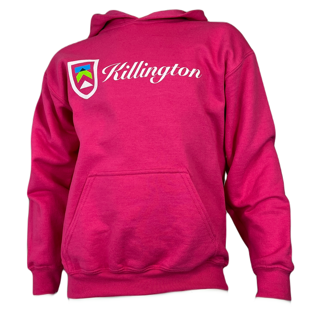 Killington Logo Youth Script Hoodie-Sangria-Killington Sports