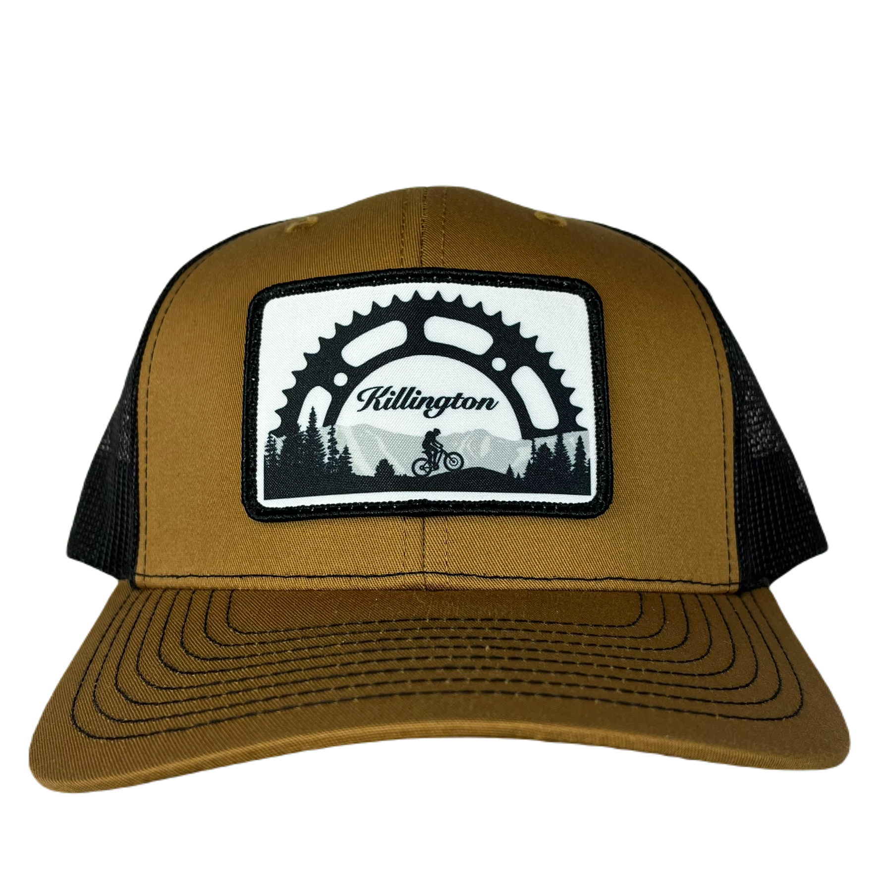 Killington 112 Mountain Bike Patch Trucker-Caramel/Black-Killington Sports