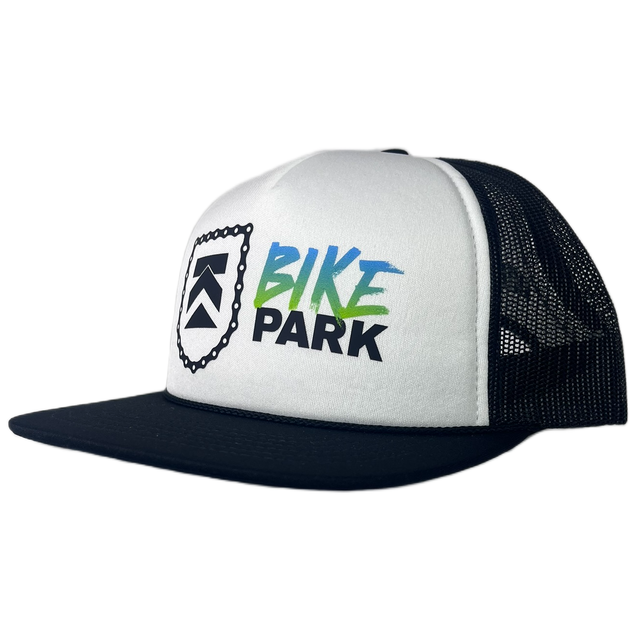 Killington Bike Park 113 Foamie Hat-White/Black-Killington Sports