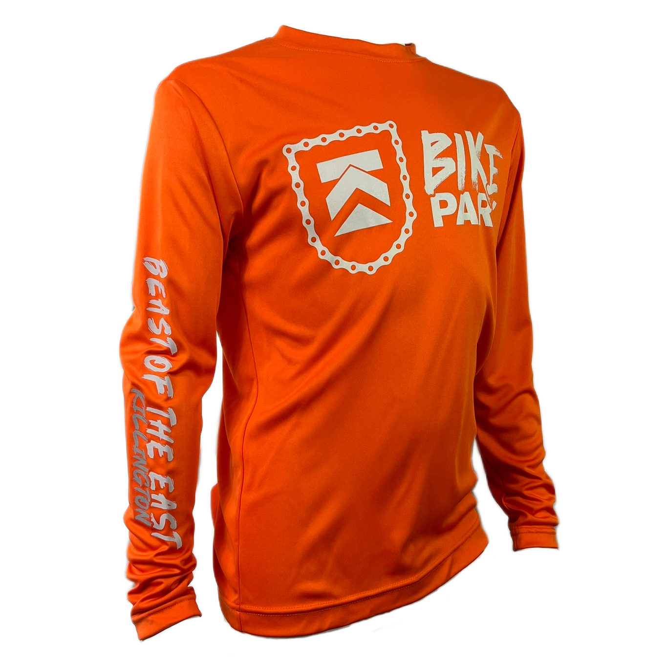 Killington Bike Park Beast of the East Youth Long Sleeve Tee-Sport Orange-Killington Sports