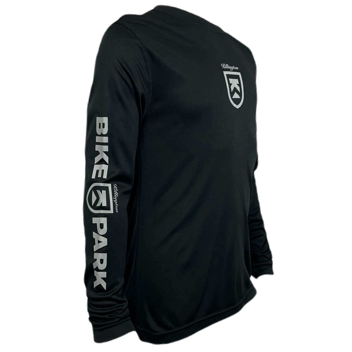 Killington Bike Park 'Bike Trails' Youth Tech Long Sleeve Tee-Killington Sports