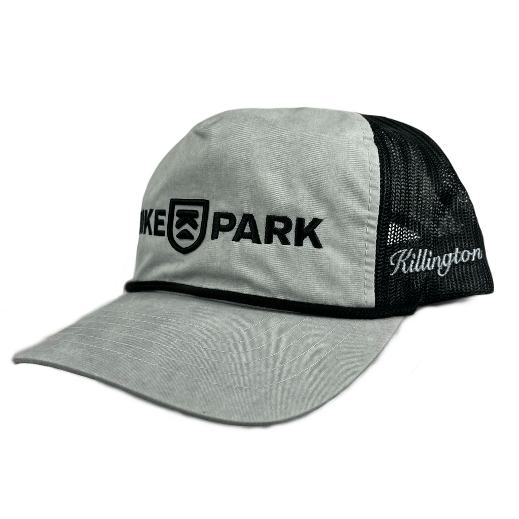 Killington Bike Park Embroidery 939 3D Hat-Grey/Black/Black-Killington Sports